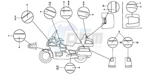 GL1500SE GOLDWING SE drawing STRIPE (GL1500SEP/SER/SES/SET)