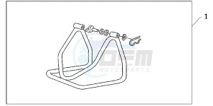 CBR600RRB drawing REAR PADDOCK STAND