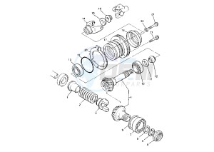 XVZ TF ROYAL STAR VENTURE 1300 drawing MIDDLE DRIVE GEAR