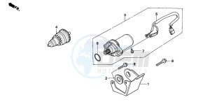 PK50M WALLAROO drawing STARTING MOTOR