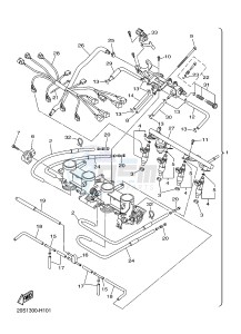 XJ6N 600 XJ6-N (NAKED) (20SK) drawing INTAKE 2