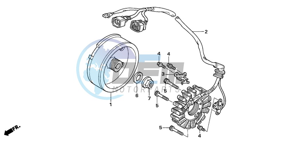 GENERATOR (TRX450R6,7,8/ER6,7,8)