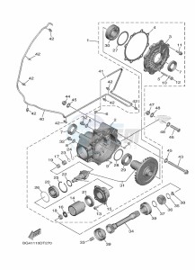 YXE850ENS YXE85WPSK (B8K1) drawing DRIVE SHAFT