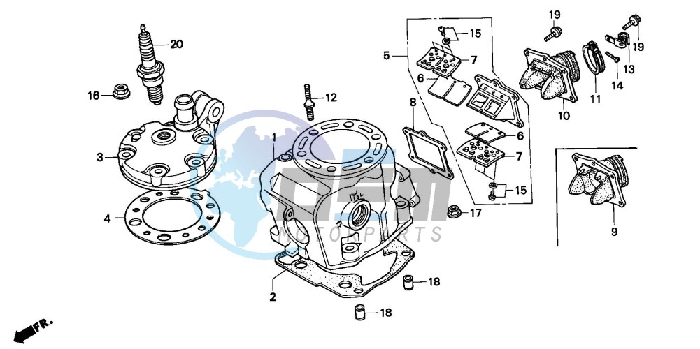 CYLINDER/ CYLINDER HEAD