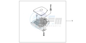 SZX50S X8R-S drawing MINI RACK KIT