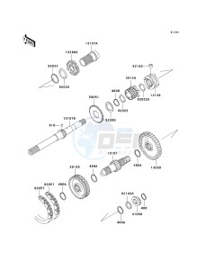 KAF 620 G [MULE 3000] (G6F-G8F) G6F drawing TRANSMISSION