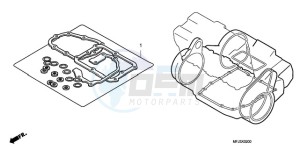 CBR600RR9 Europe Direct - (ED / MME) drawing GASKET KIT B