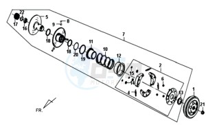 FIDDLE II 50 drawing CLUTCH