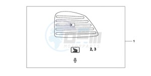 XL700V9 France - (F / CMF SPC) drawing NARROW PANNINR PA