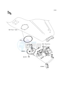 VN 1600 A [VULCAN 1600 CLASSIC] (A6F-A8FA) A8FA drawing FUEL PUMP