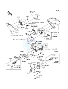 NINJA_ZX-6R ZX600P8F FR GB XX (EU ME A(FRICA) drawing Turn Signals