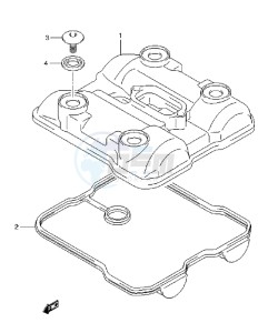 LT-A750X drawing CYLINDER HEAD COVER