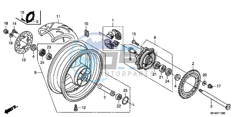 REAR WHEEL