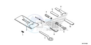 CBR1000RAH 2ED - (2ED) drawing TOOLS