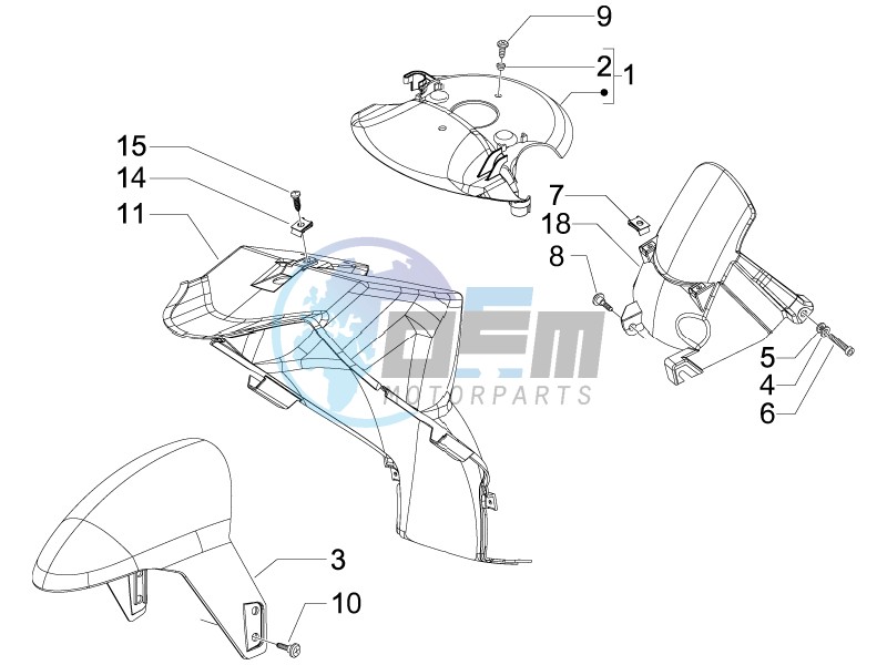 Wheel housing - Mudguard