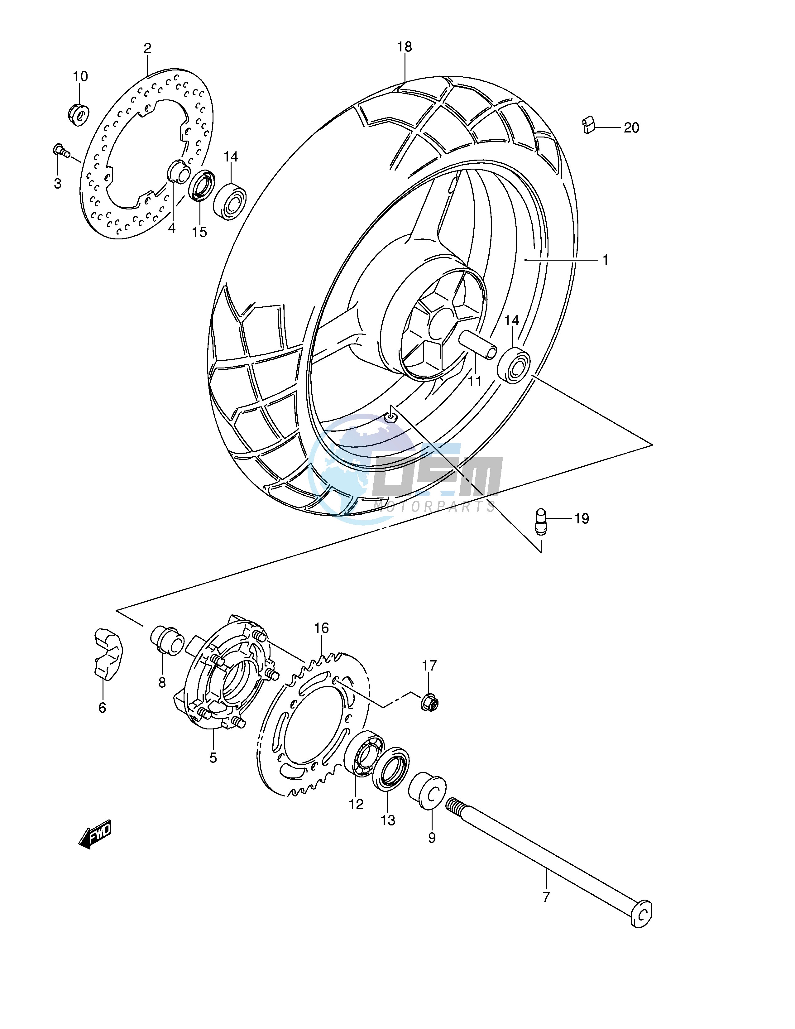 REAR WHEEL