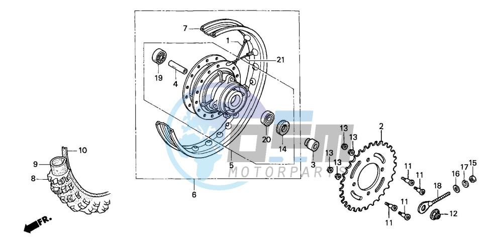 REAR WHEEL