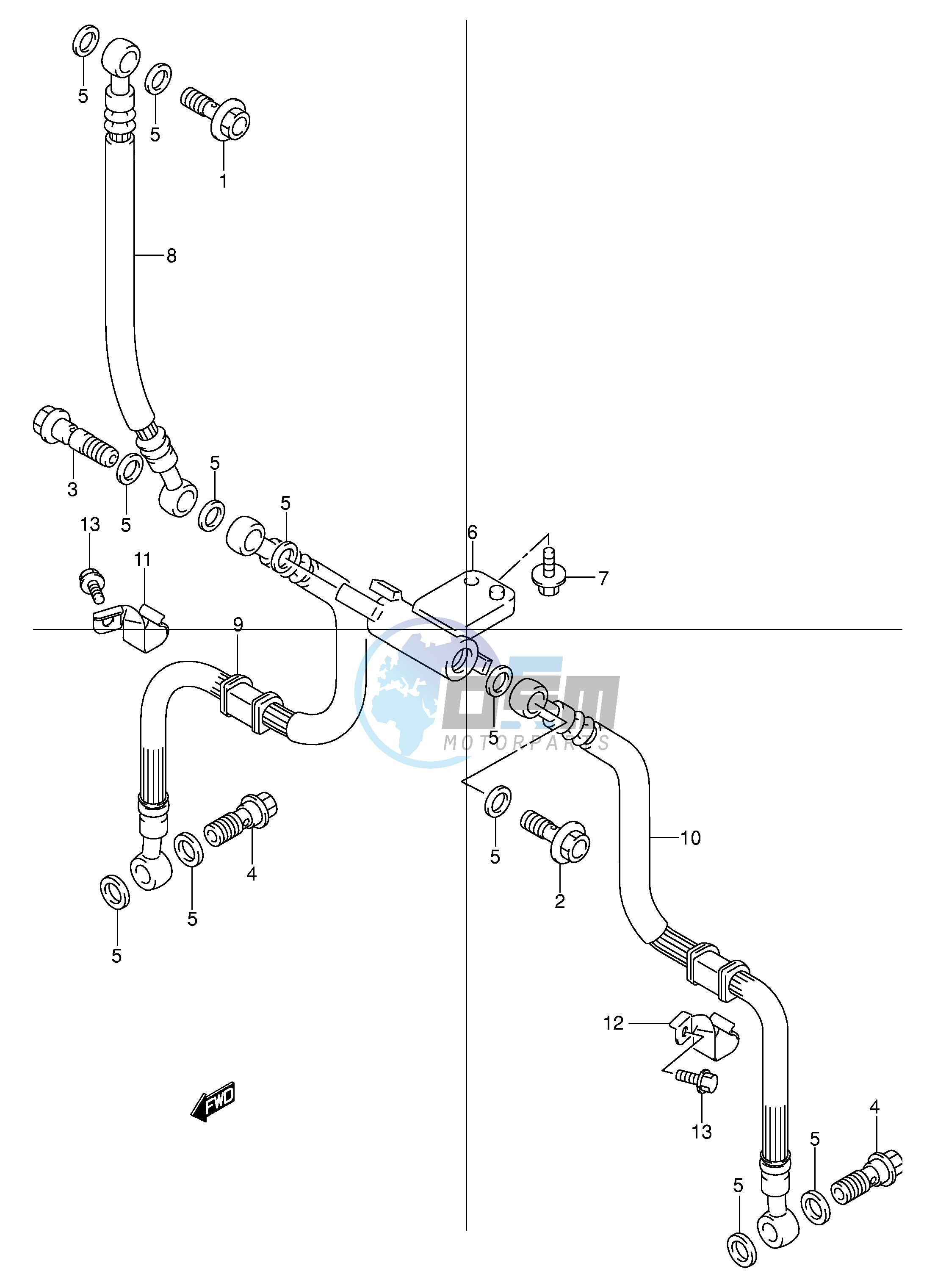 FRONT BRAKE HOSE