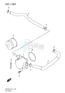 GSR750Z EU drawing OIL COOLER