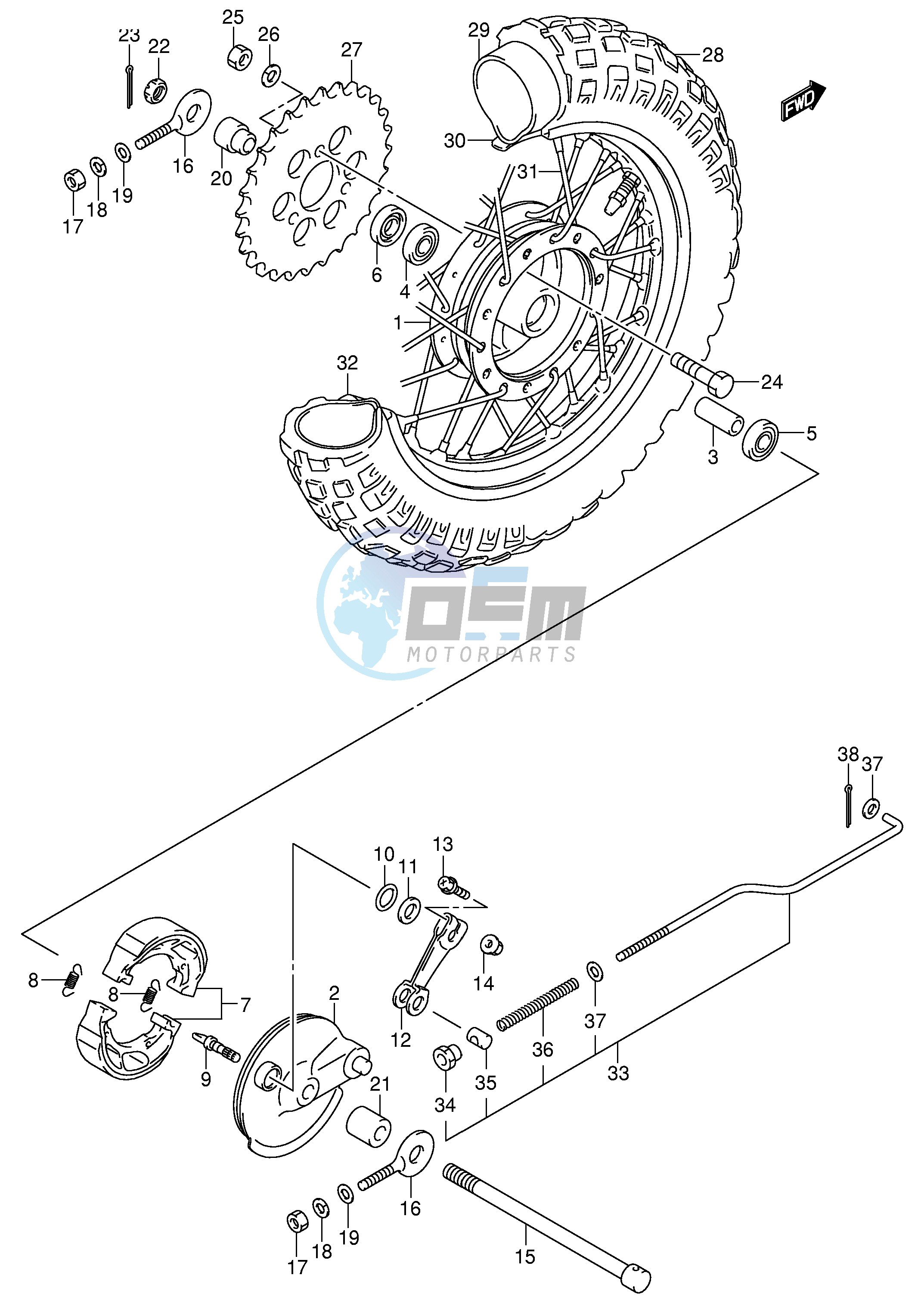 REAR WHEEL