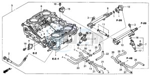 ST1300A drawing THROTTLE BODY (ASSY.)