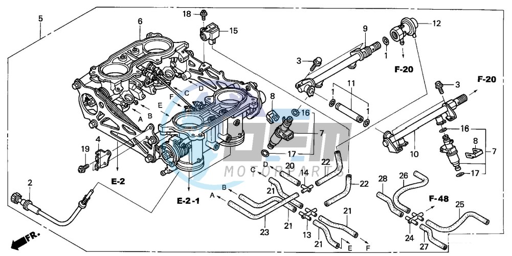 THROTTLE BODY (ASSY.)