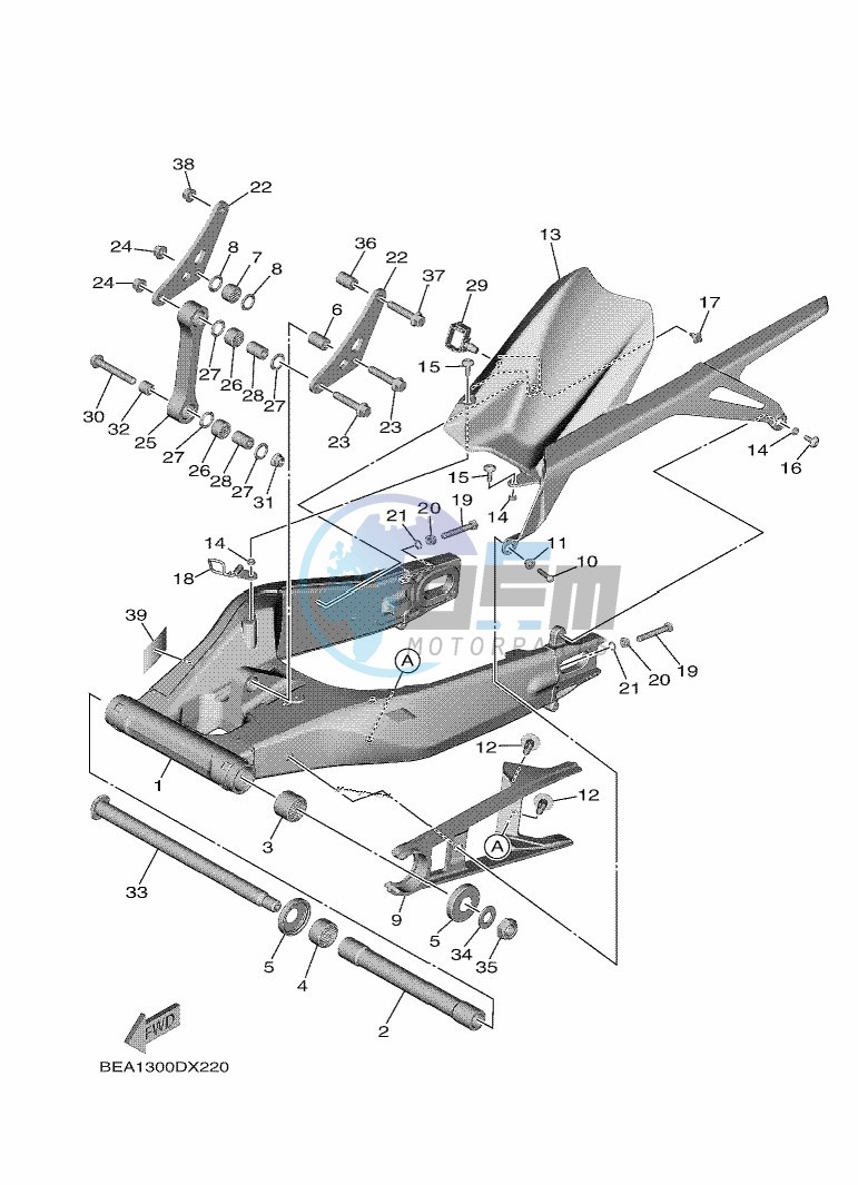 REAR ARM