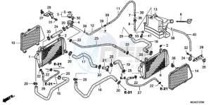 GL18009 Australia - (U / AB NAV) drawing RADIATOR