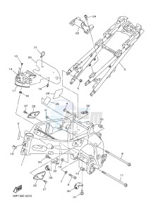 FZ8-NA FZ8 (NAKED, ABS) 800 (59P9) drawing FRAME