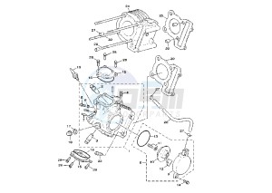 NXC CYGNUS X 125 drawing CYLINDER HEAD