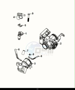 FIDDLE IV 125 LC ABS (XG12WW-EU) (M0) drawing ECU SET