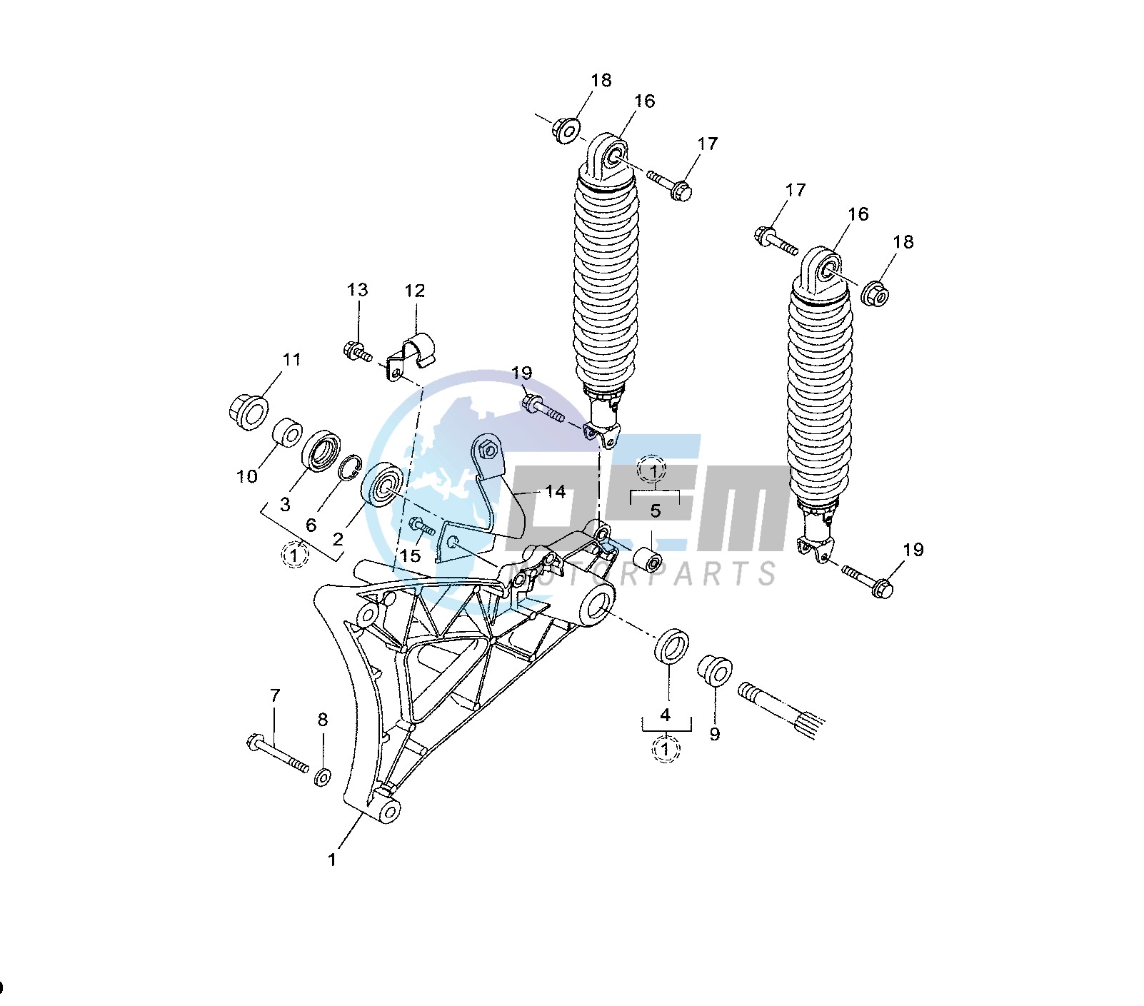 REAR SHOCK ABSORBER