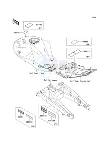 ER 650 A [ER-6N (EUROPEAN] (A6S-A8F) A7F drawing LABELS