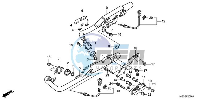 EXHAUST MUFFLER