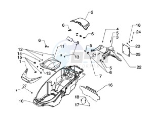 Beverly 125 drawing Case - Helmet