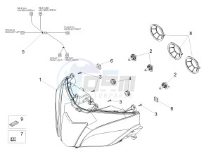 TUONO 1100 V4 RR E4 ABS (EMEA, LATAM) drawing Headlight