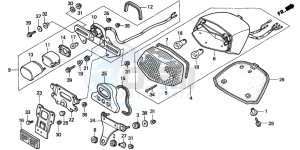 VT1100C2 drawing TAILLIGHT (1)