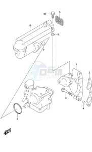 DF 9.9A drawing Inlet Manifold