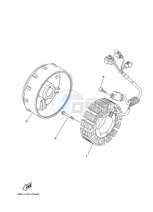 YXM700E YXM70VPXJ VIKING EPS (B5F3) drawing GENERATOR