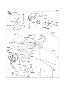 KAF 620 A [MULE 2510 4X4] (A1-A5) [MULE 2510 4X4] drawing OPTIONAL PARTS-- GENERATOR&METER- -