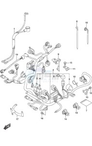 DF 20A drawing Harness Remote Control w/Power Tilt