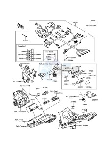 Z800 ABS ZR800FGF UF (UK FA) XX (EU ME A(FRICA) drawing Chassis Electrical Equipment