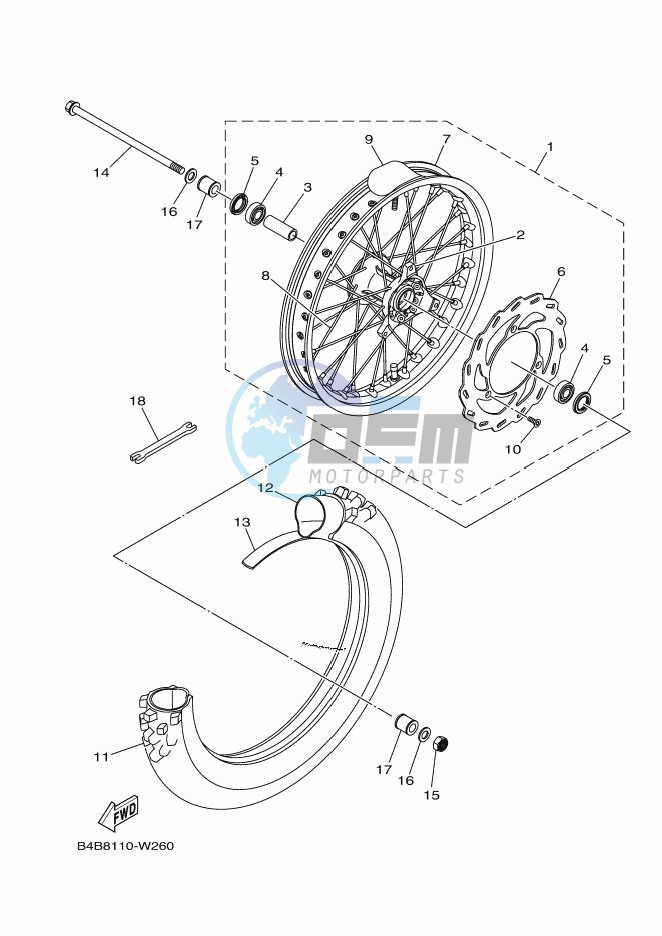 FRONT WHEEL