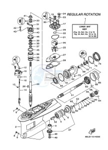 F300AETU drawing PROPELLER-HOUSING-AND-TRANSMISSION-1