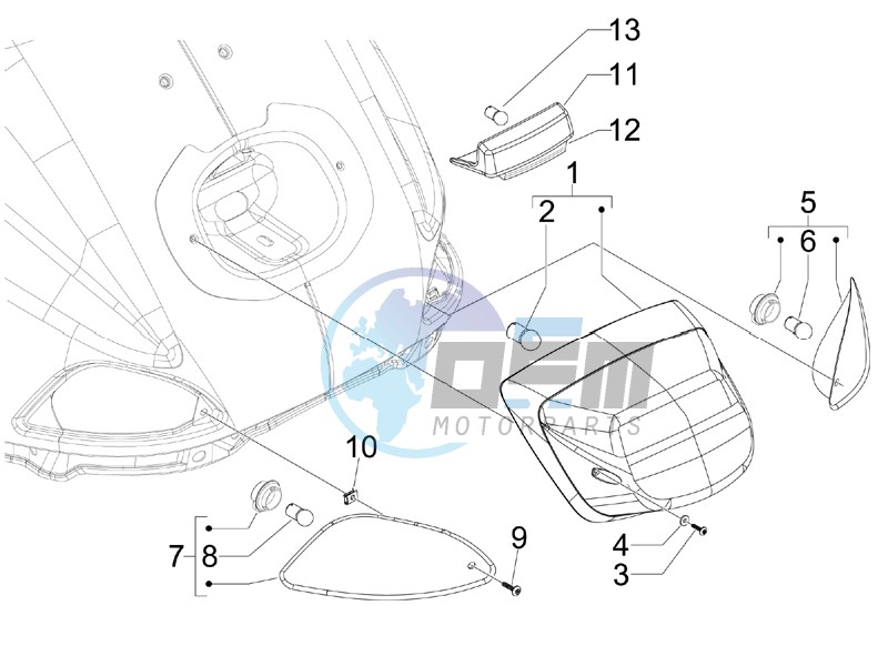 Tail light - Turn signal lamps