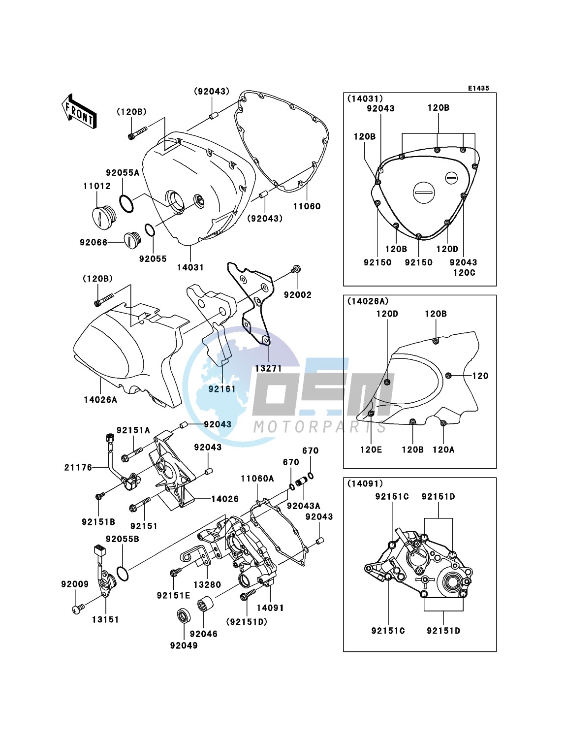 Left Engine Cover(s)