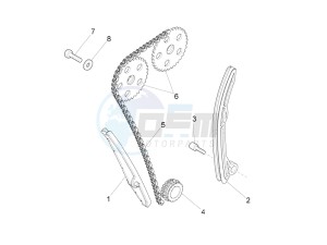 RS4 125 4T drawing Front cylinder timing system