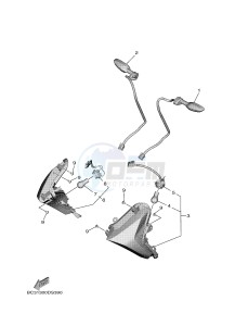 XP530 XP530-A TMAX SX ABS (BX38) drawing FLASHER LIGHT