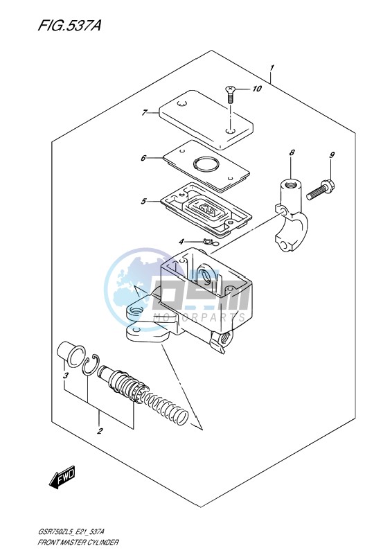 FRONT MASTER CYLINDER