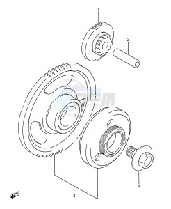 GSX750F (E28) drawing STARTER CLUTCH